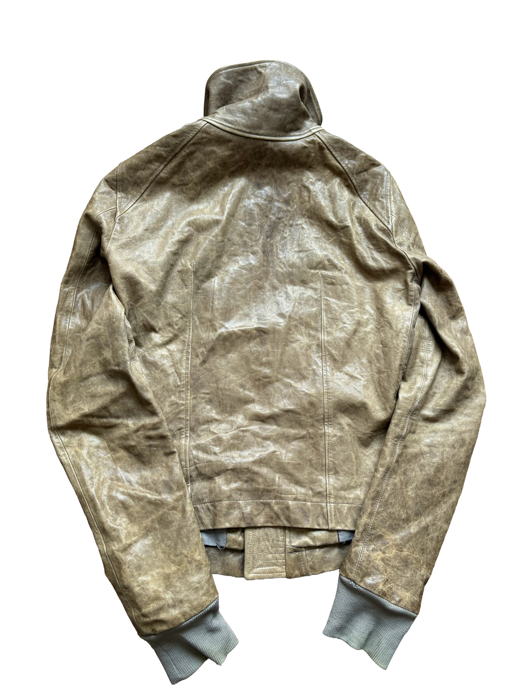 Rick Owens FW/09 Mollino Leather CRUST Jacket