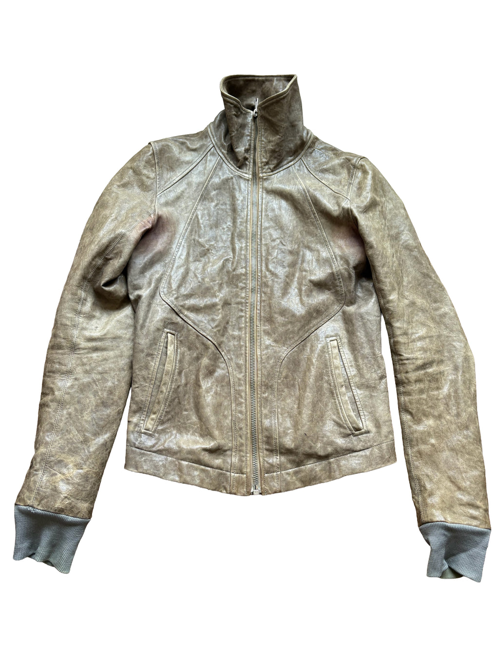 Rick Owens FW/09 Mollino Leather CRUST Jacket
