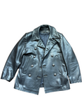 Chrome Hearts Double Breasted Leather Coat