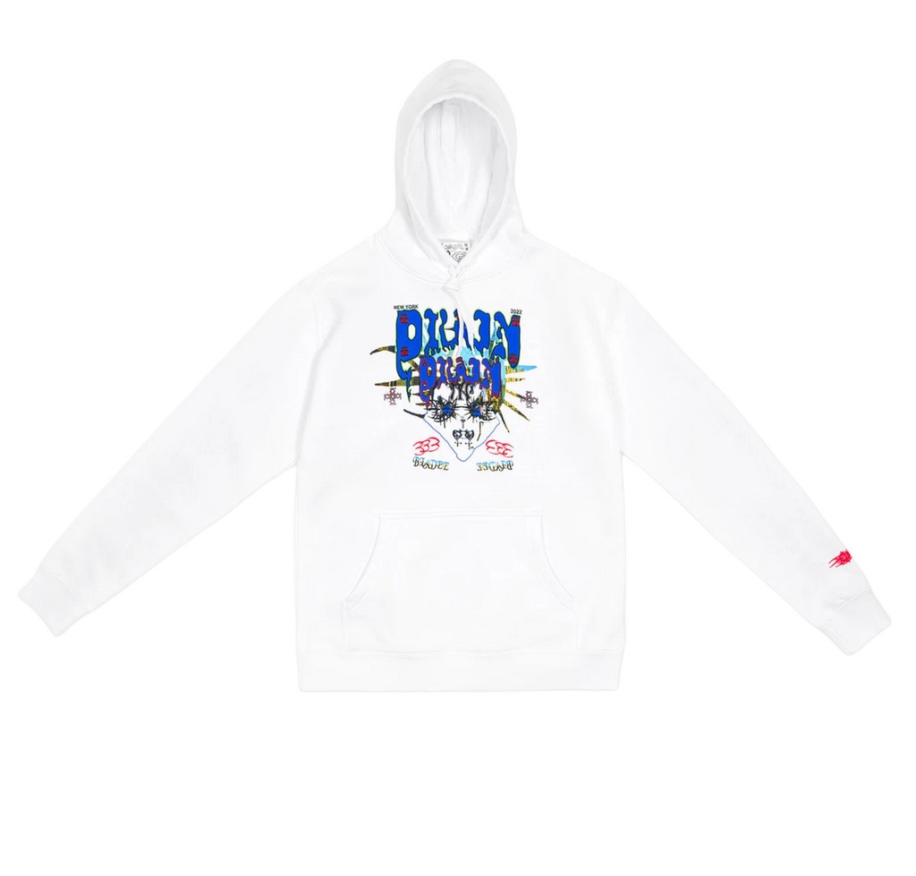 Drain Gang Face Shield NYC Hoodie