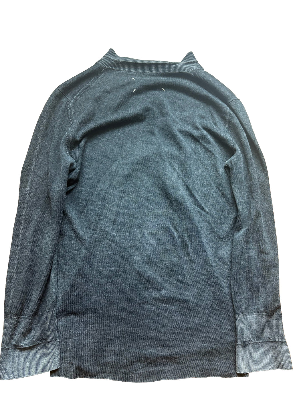 Maison Margiela Loose Gauge Distressed Knit Sweater