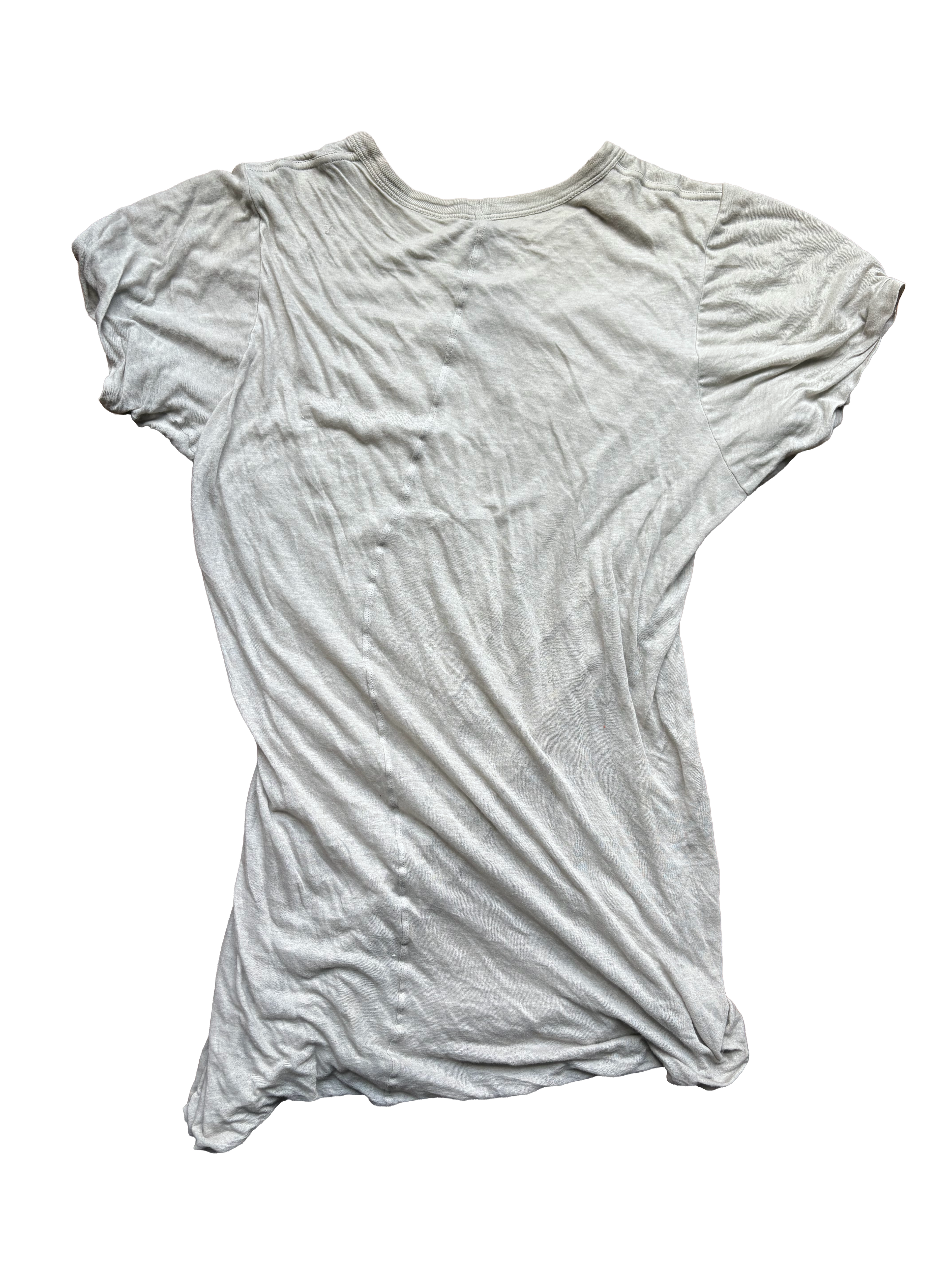 Rick Owens Pearl Double Layered Tee-shirt