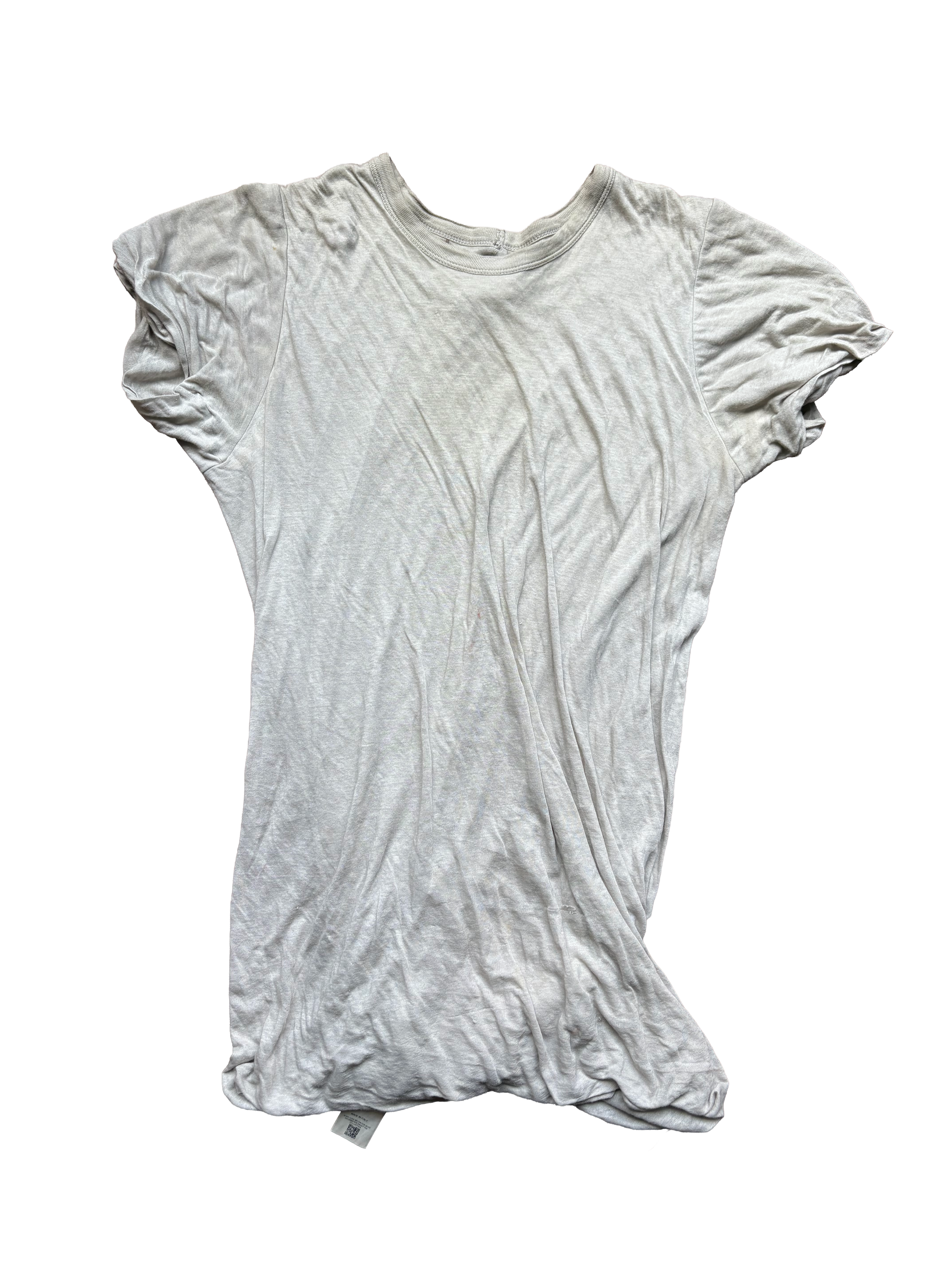 Rick Owens Pearl Double Layered Tee-shirt