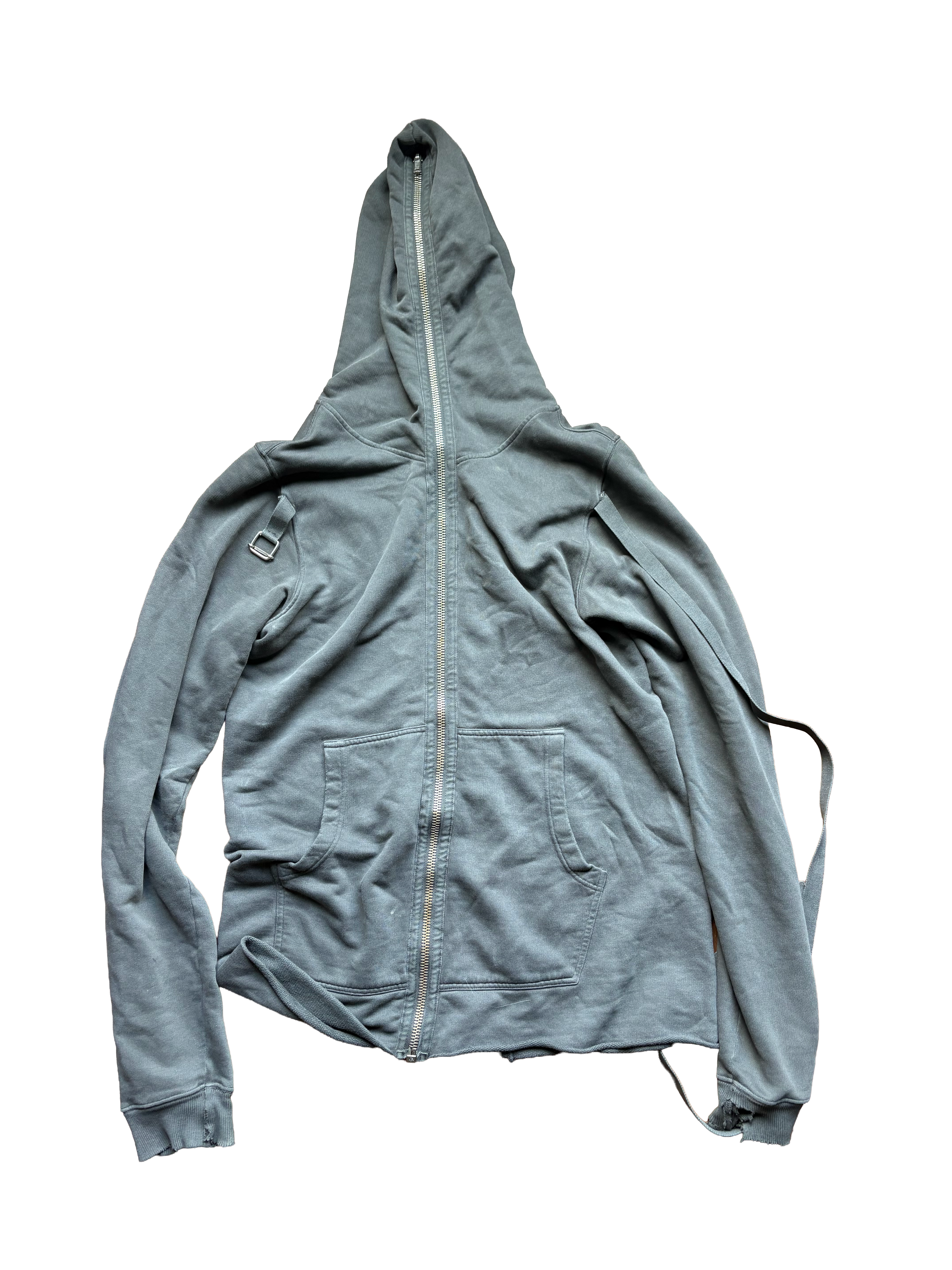 Rick Owens DRKSHDW FW/08 Stag Bondage Gimp Zip Up Hoodie