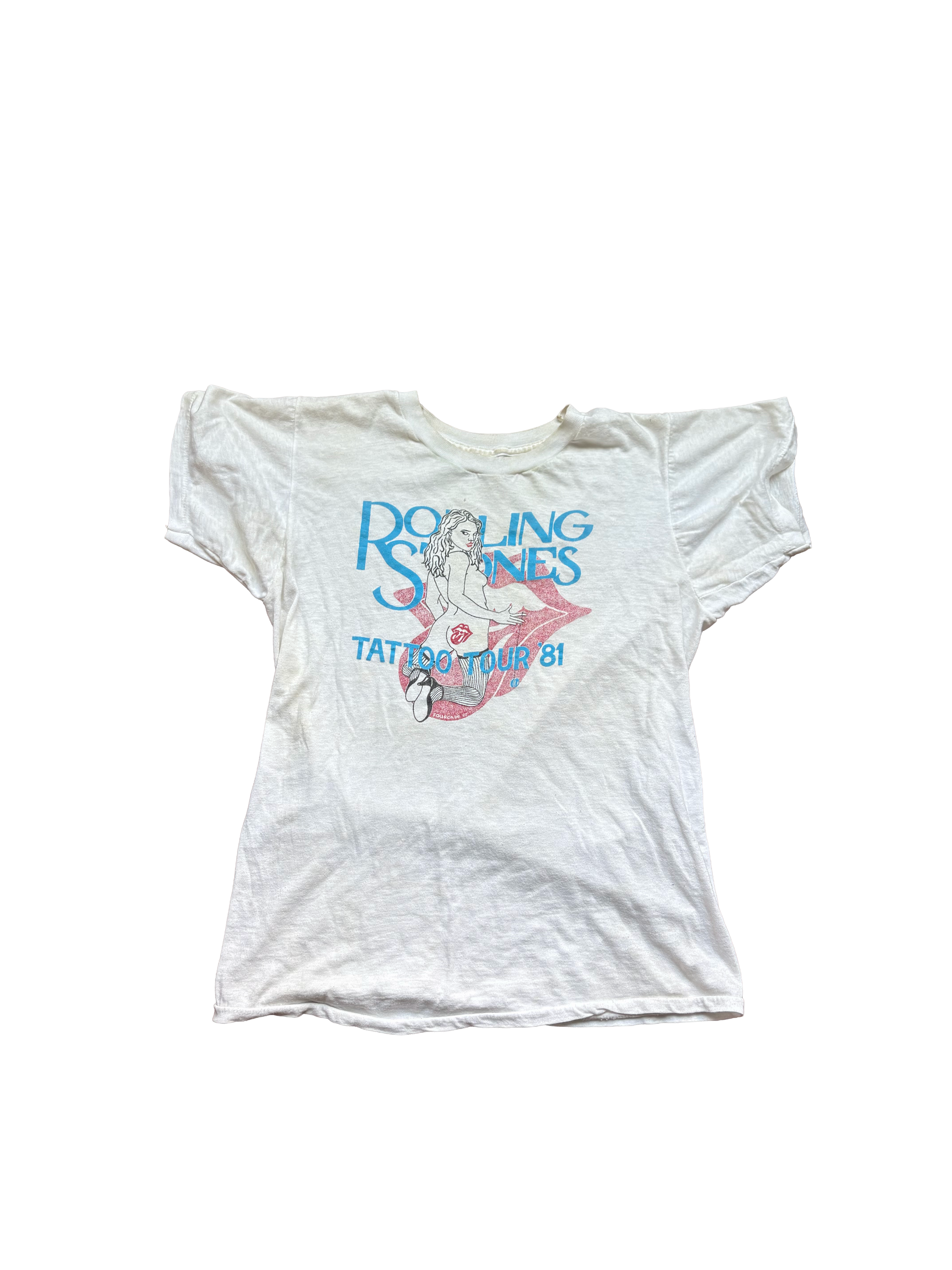 Rolling Stones 1981 Tattoo Tour T-Shirt