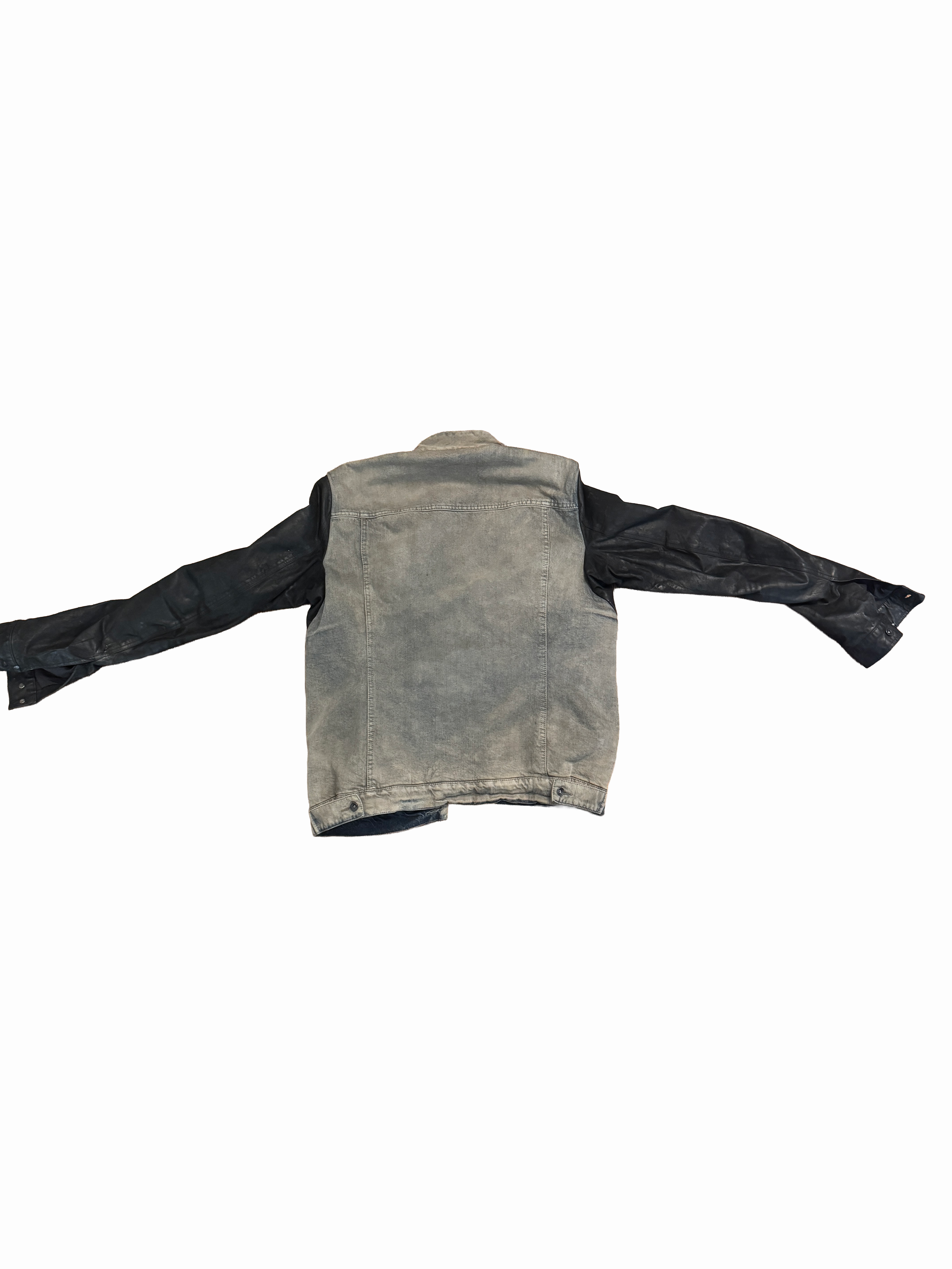 RICK OWENS FW2013 “PLINTH” DRKSHDW MINERAL SLAVE JACKET